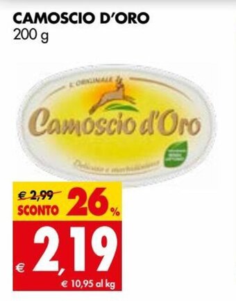 Tigros Camoscio D'Oro 200 g offerta