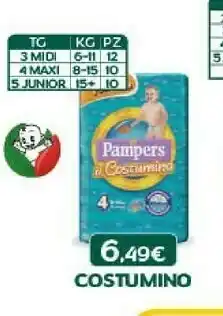Bimbo Store Pampers Customino offerta