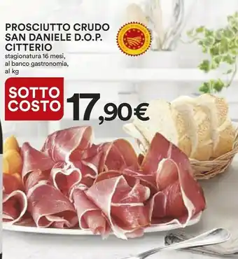 Coop Citterio Prosciutto San Daniele offerta