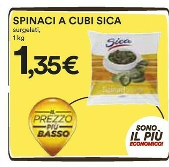 Coop Sica Spinaci offerta