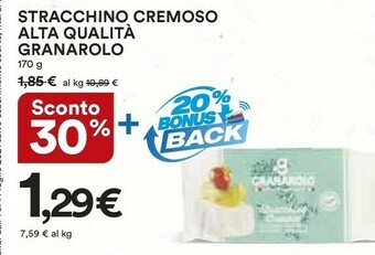 Coop Granarolo Stracchino offerta