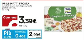 Coop Frosta Surgelati offerta
