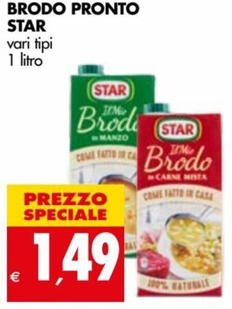 Tigros Star Brodo Pronto 1 Litro offerta