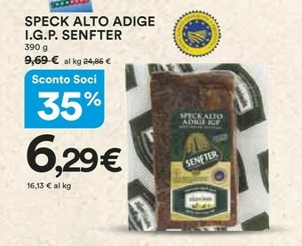 Coop Senfter Speck offerta