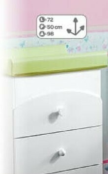 Bimbo Store Giordani Bagnetto/ Cassettiera Bianco offerta
