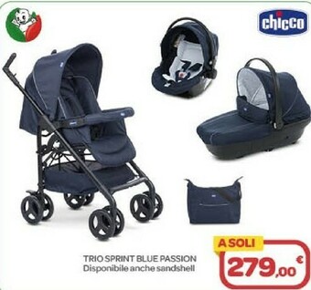 Bimbo Store Chicco Trio Sprint Blue Passion offerta