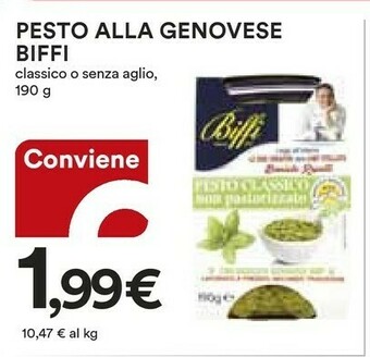 Coop Biffi Pesto offerta