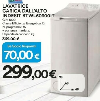 Indesit Lavatrice