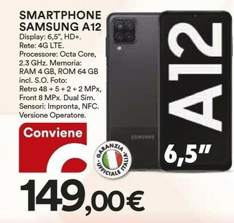 Coop Samsung Smartphone android offerta