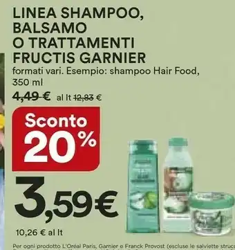Coop Garnier Cura dei capelli offerta