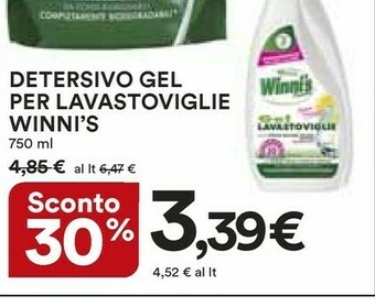 Coop Detersivo lavastoviglie offerta