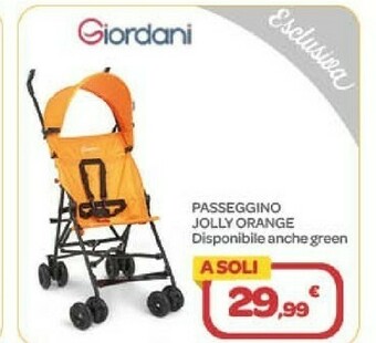 Giordani Passeggino Jolly Orange