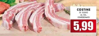 La Mimosa Supermercati Costine di Suino offerta