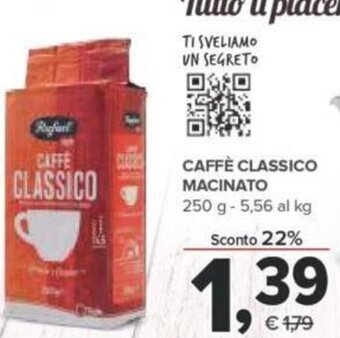 Todis Caffè Classico Macinato 250 g offerta