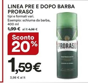 Coop Schiuma da barba offerta
