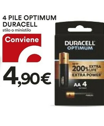 Coop Duracell Pile offerta