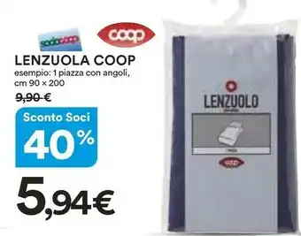 Coop Lenzuola offerta