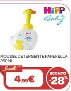 Bimbo Store Hipp Baby Mouse Detergente Paperella 250ml offerta