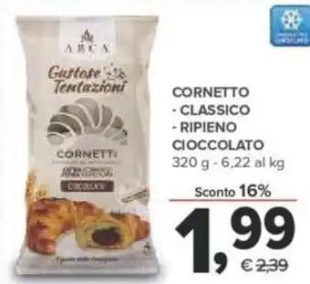 Cornetto Classico Ripieno Cioccolato 320 g