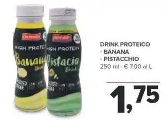 Todis Drink Proteico Banana, Pistacchio 250 ml offerta