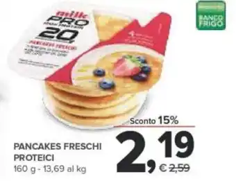 Todis Milk pro Pancakes Freschi Proteici 160 g offerta