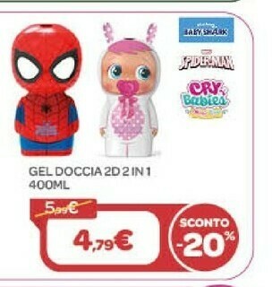 Bimbo Store Gel Doccia 2D 2 In 1 offerta