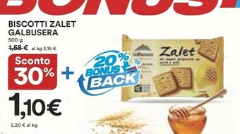 Coop Galbusera Zalet 500 G(ml) offerta