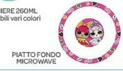 Bimbo Store Piatto Fondo Microwave offerta