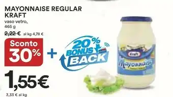 Coop Kraft Mayonnaise Cremosa E Delicata 465 G(ml) offerta