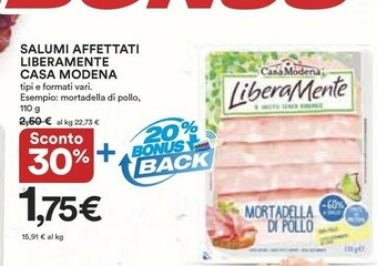 Coop Casa Modena Mortadella offerta