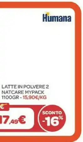 Bimbo Store Humana Latte Liquido 3 Junior Drink offerta