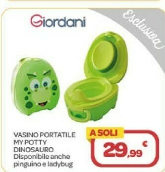 Bimbo Store Giordani Vasino Portatile My Potty offerta