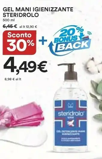 Coop Steridrolo Gel Mani Igienizzante offerta