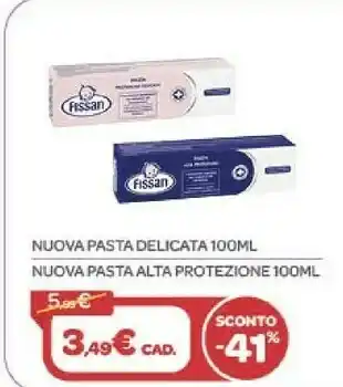 Bimbo Store Fissan Protezione Delicata Cura Della Pelle Del Bambino 100 Ml offerta