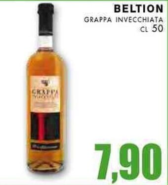 La Mimosa Supermercati Beltion Grappa Invecchiata cl 50 offerta