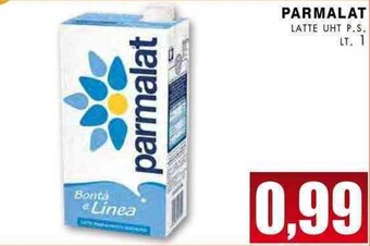 La Mimosa Supermercati Parmalat Latte UHT P.S. lt. 1 offerta