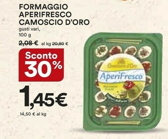Ipercoop Camoscio d'Oro Formaggio offerta