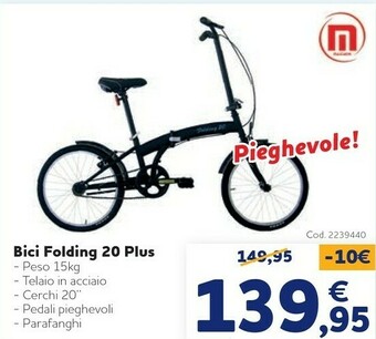 Norauto Bici Folding 20 Plus offerta