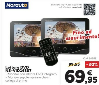 Lettore DVD NS-VID16307