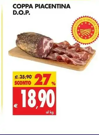 Tigros Tigros Coppa Piacentina Dop offerta