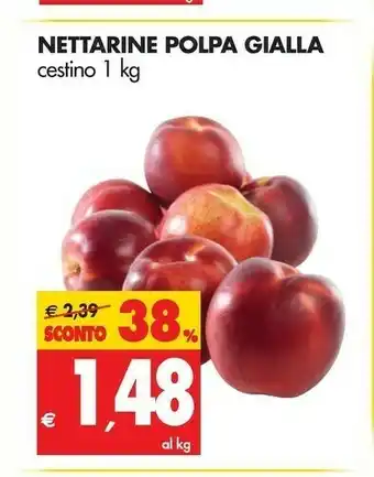Tigros Tigros Nettarine Polpa Gialla offerta