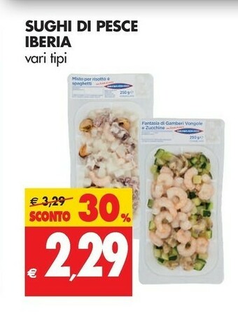 Tigros Iberia Sughi Di Pesce offerta