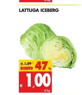 Tigros Tigros Lattuga Iceberg offerta