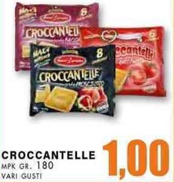 Croccantelle MPK gr. 180 vari gusti