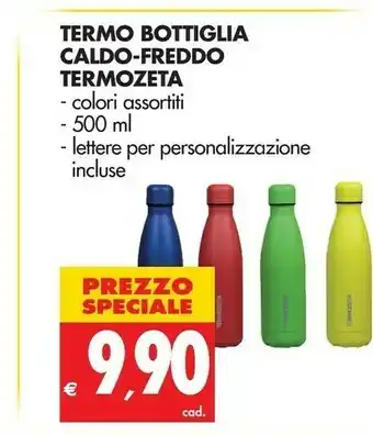 Tigros Termozeta Termo Bottiglia Caldo Freddo offerta