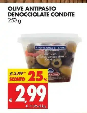 Tigros Sole Olive Antipasto Decocciolate Condite offerta