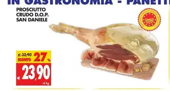 Tigros San daniele Tigros Prosciutto Crudo Dop offerta