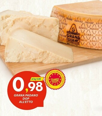 Vivo Supermercati Grana Padano Formaggio offerta