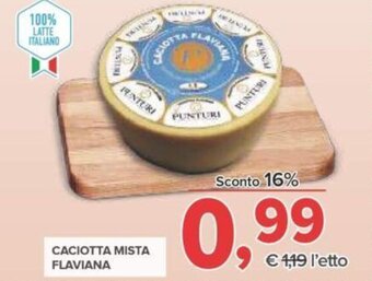 Todis Caciotta Mista Flaviana offerta