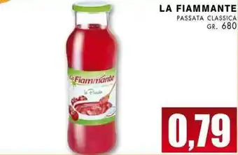 La Mimosa Supermercati La Fiammante Passata Classica gr. 680 offerta